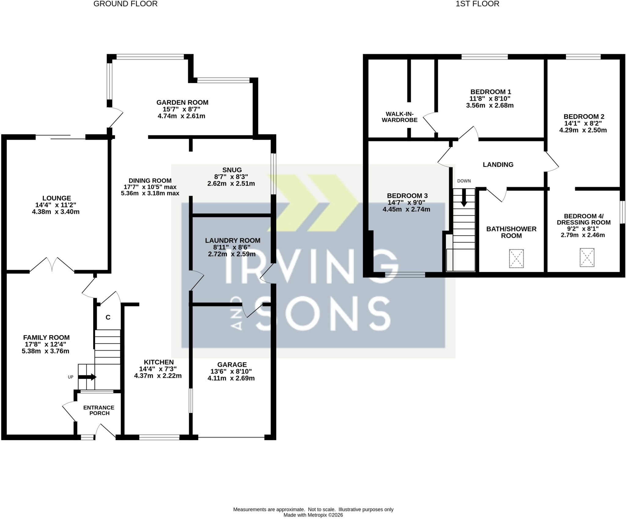 Crane Drive, Verwood, Dorset, BH31 floorplan