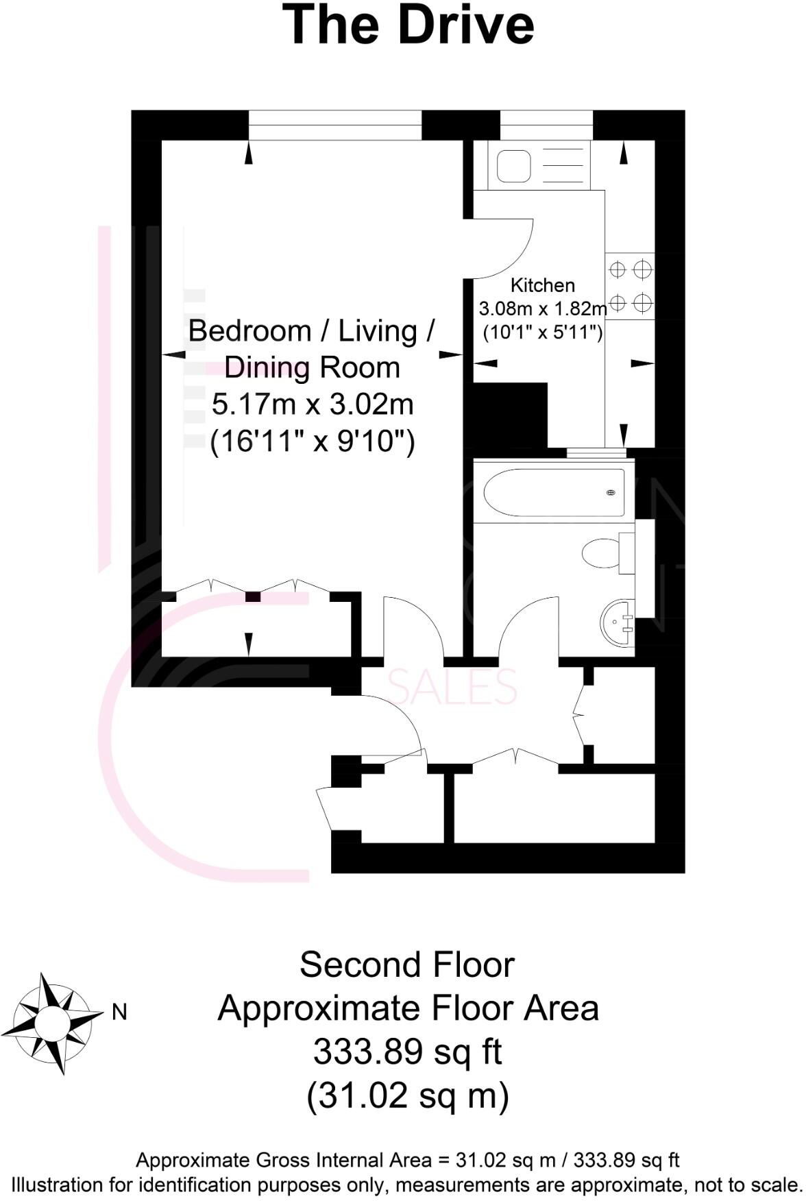 The Drive, Hove, East Sussex, BN3 floorplan