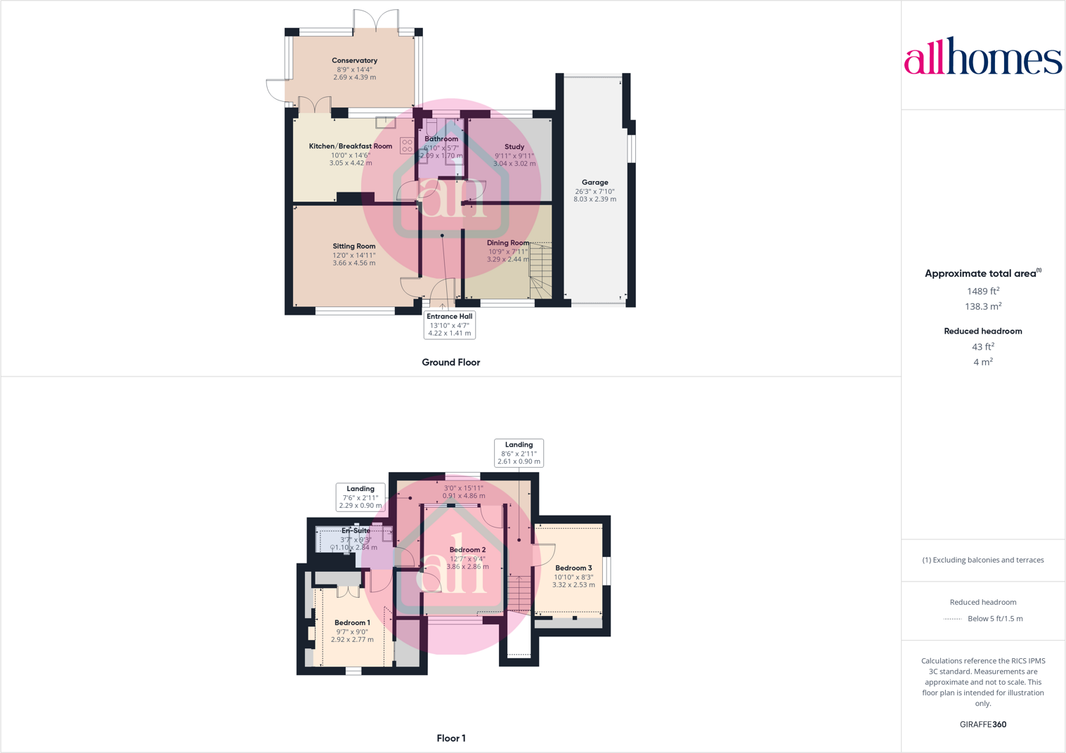 Heather Close, Thurston floorplan