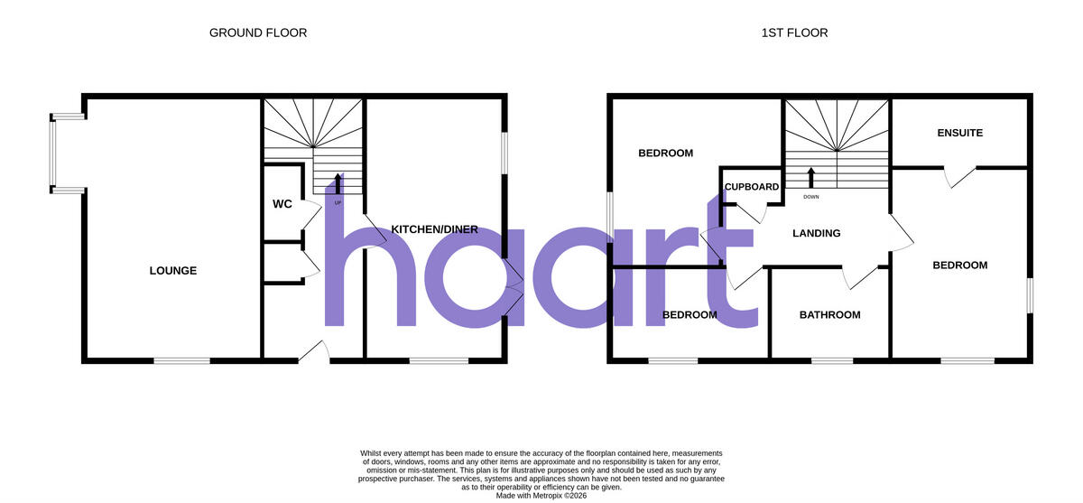 Bramble Close, Newborough floorplan
