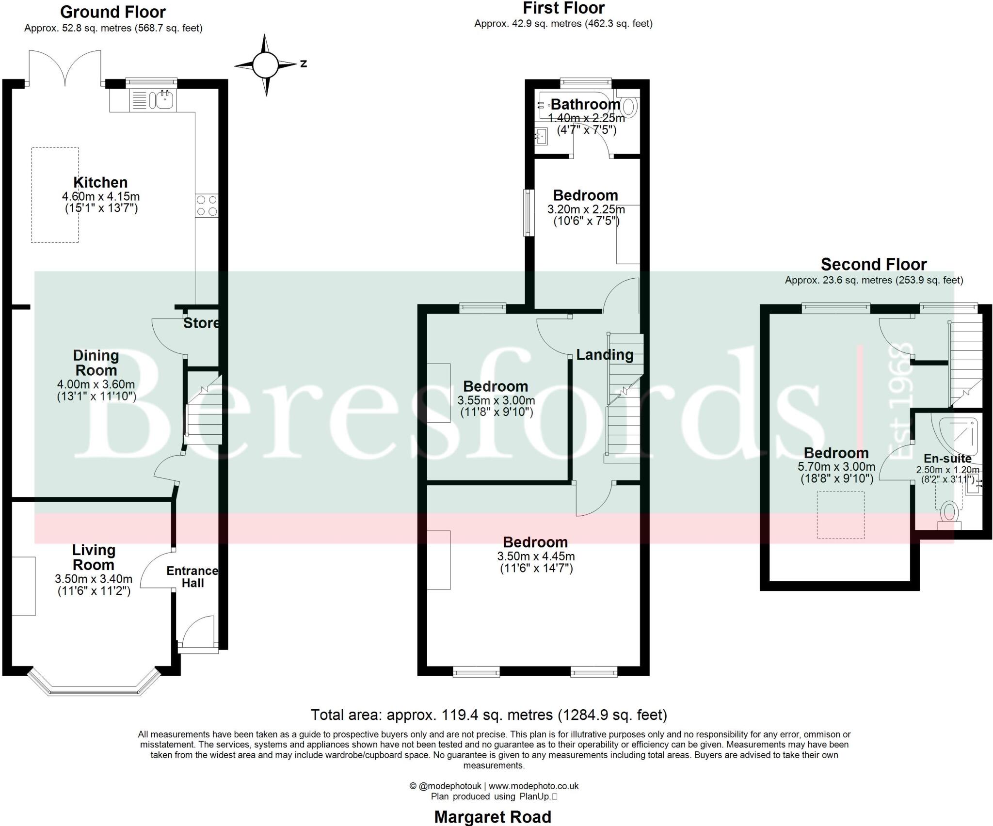 Margaret Road, Gidea Park, RM2 floorplan
