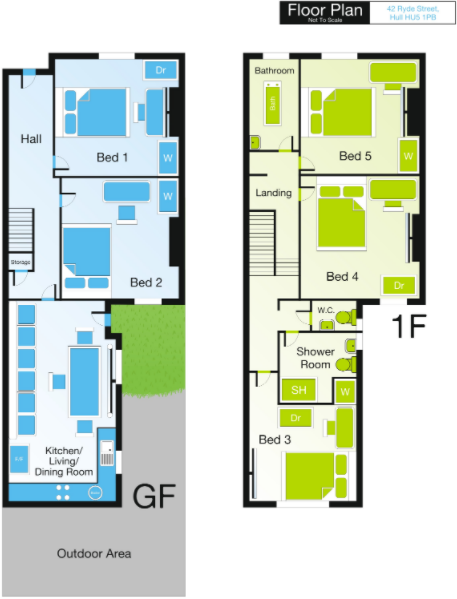 Ryde Street, Hull, East Riding Of Yorkshire, HU5 floorplan