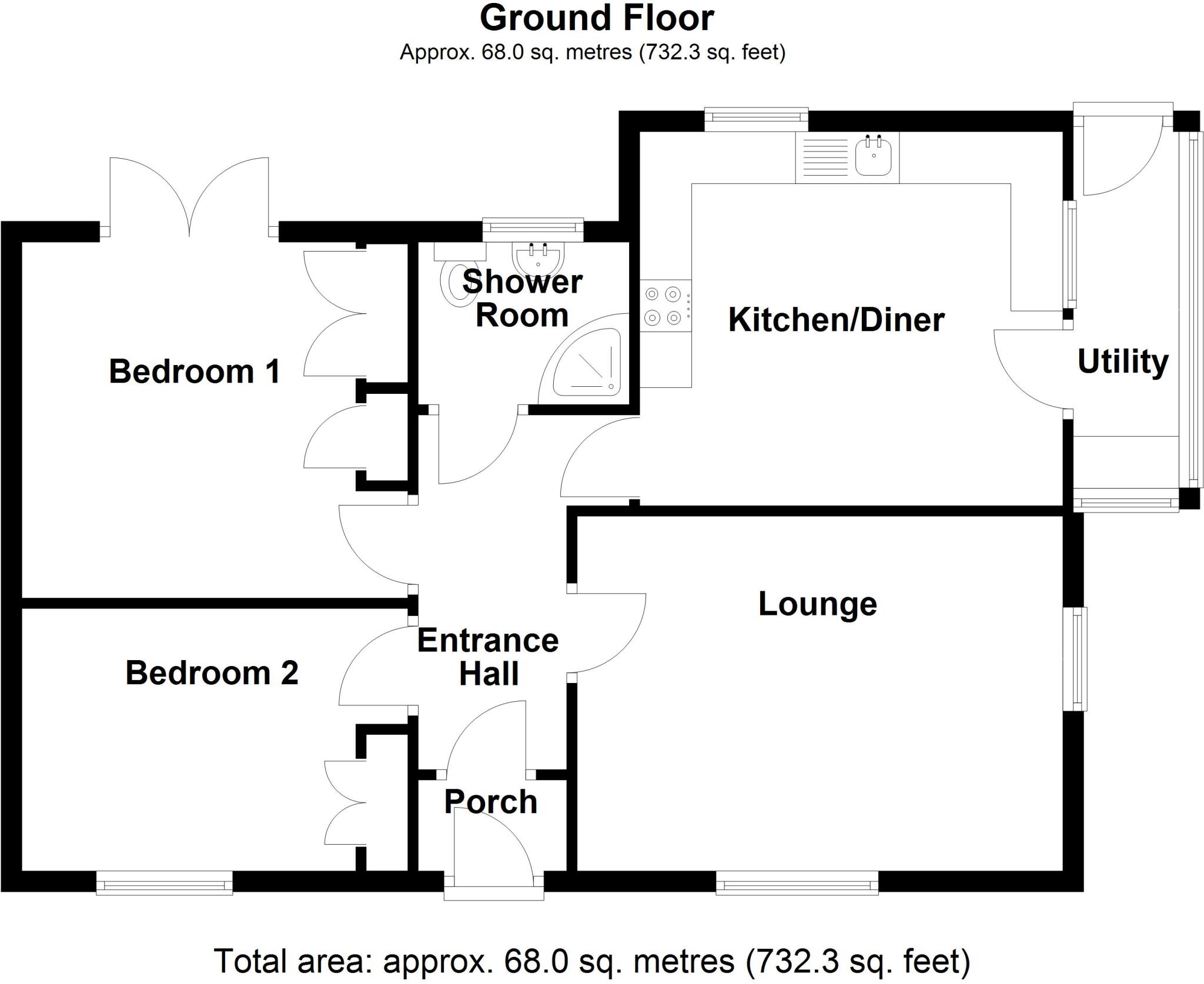 Spalding Road, Bourne, Lincolnshire, PE10 floorplan
