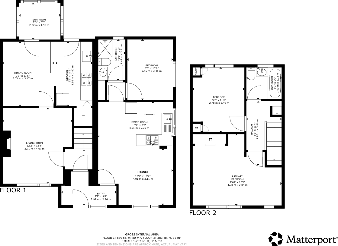 Burnside Gardens, Clarkston, Glasgow, G76 floorplan
