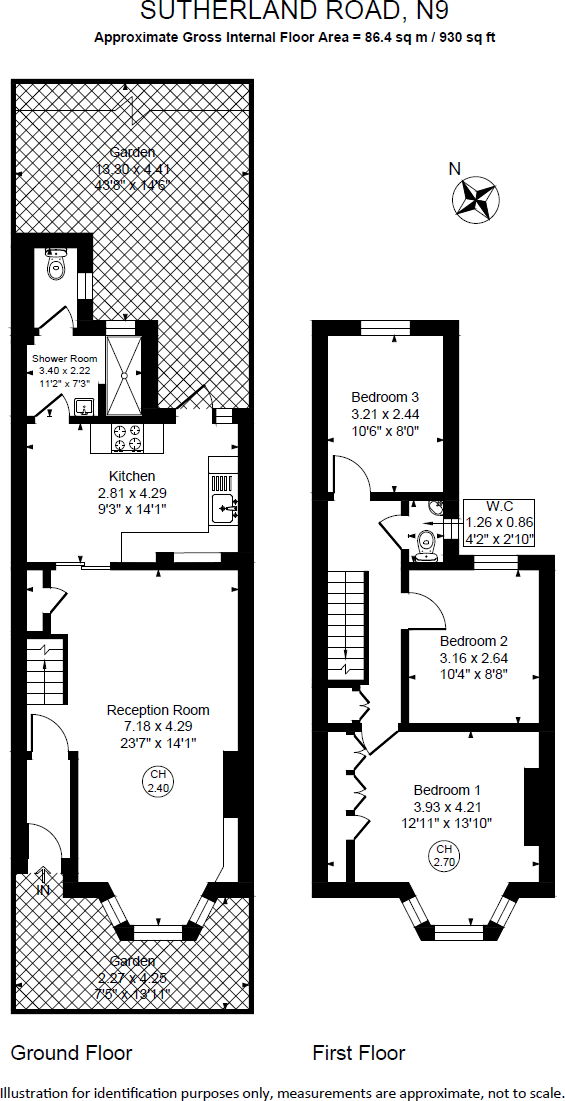 Sutherland Road, Edmonton, London, N9 floorplan
