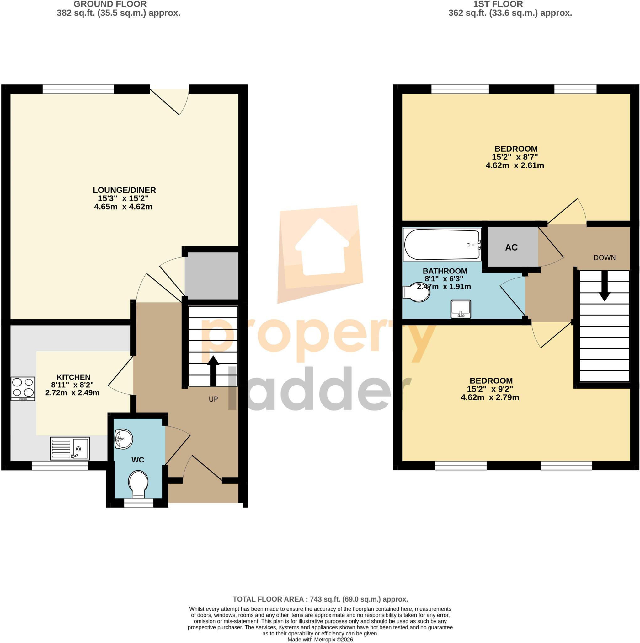 Howlett Close, North Walsham floorplan