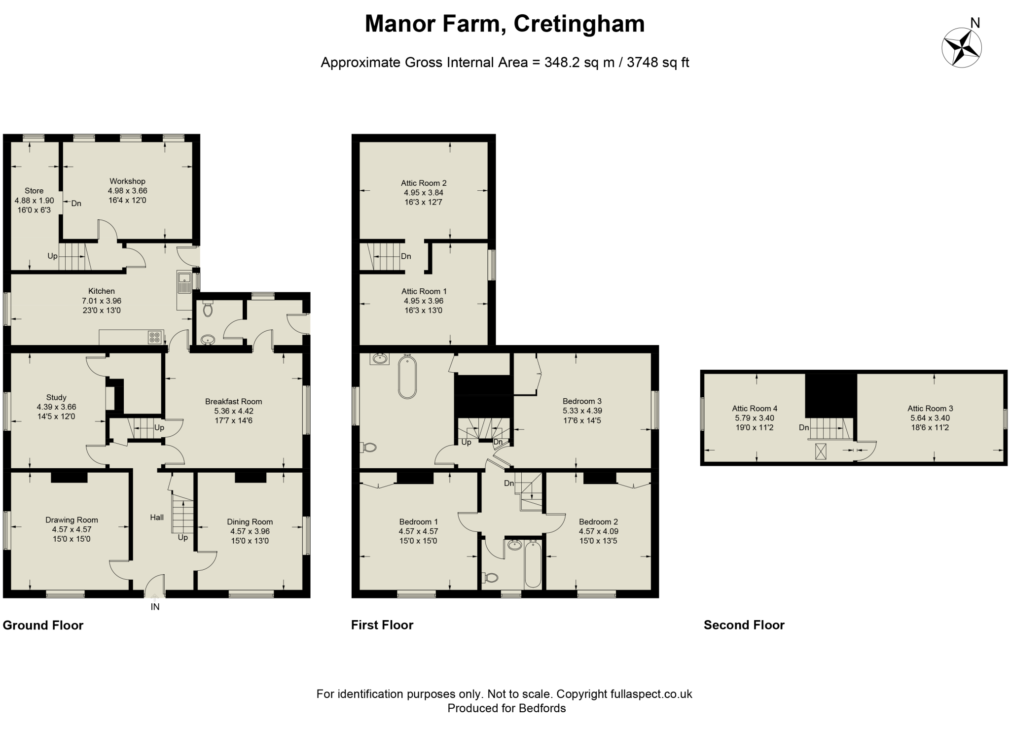 Cretingham, Suffolk floorplan