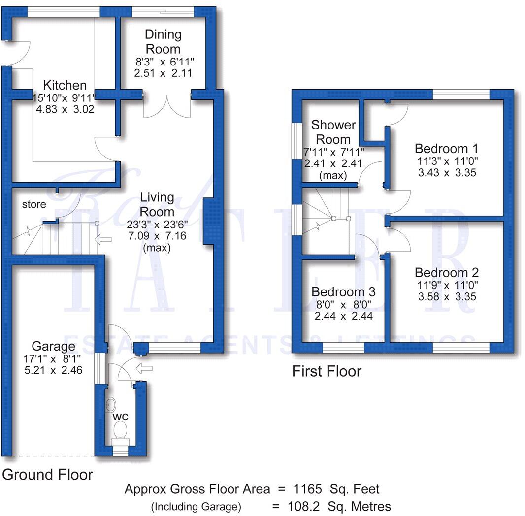 Tyburn Road, Bebington, Wirral floorplan