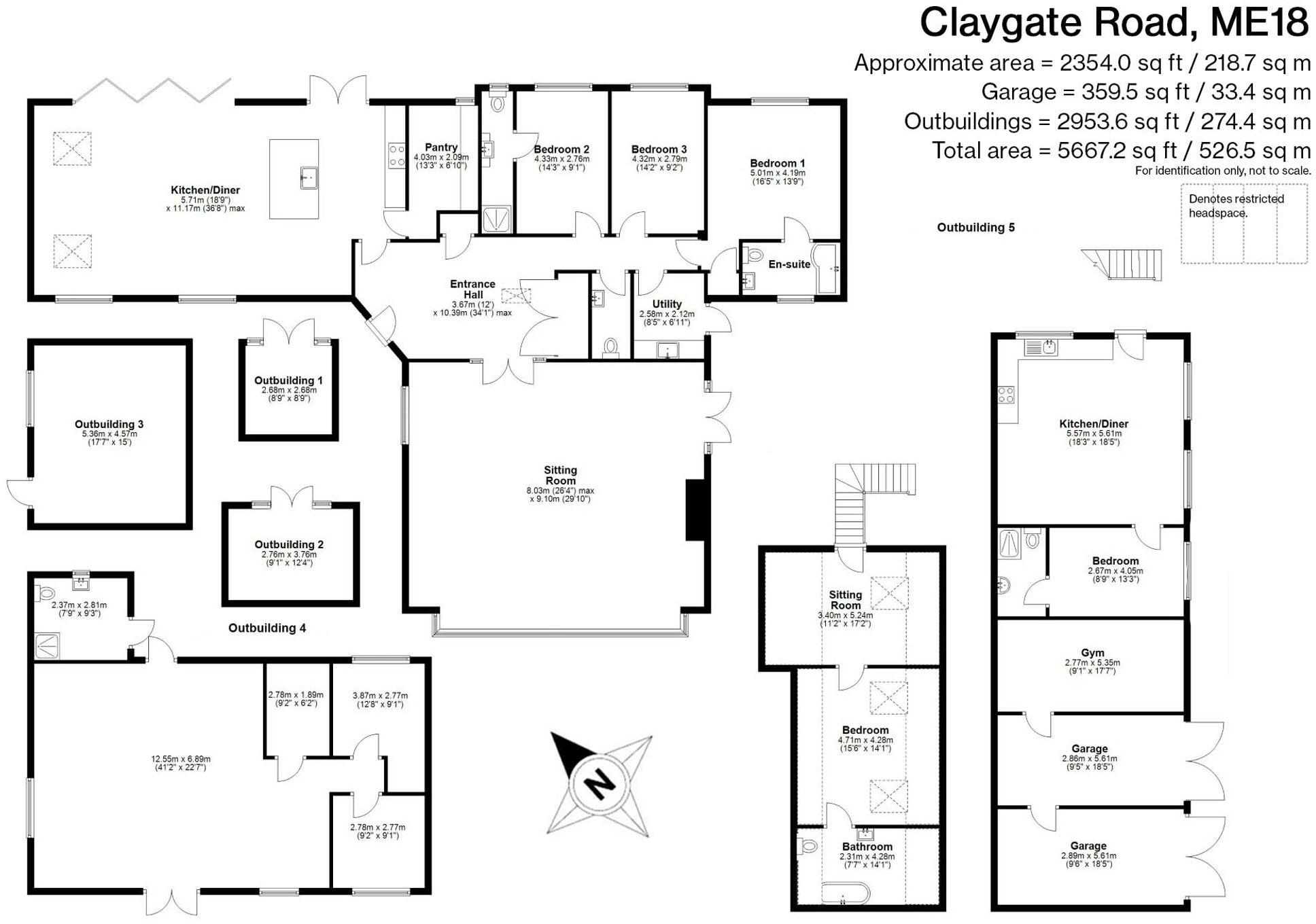 Claygate Road, Laddingford, ME18 floorplan