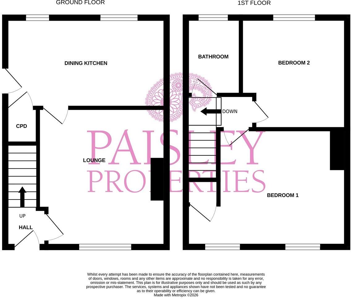 Bradshaw Avenue, Holmfirth floorplan