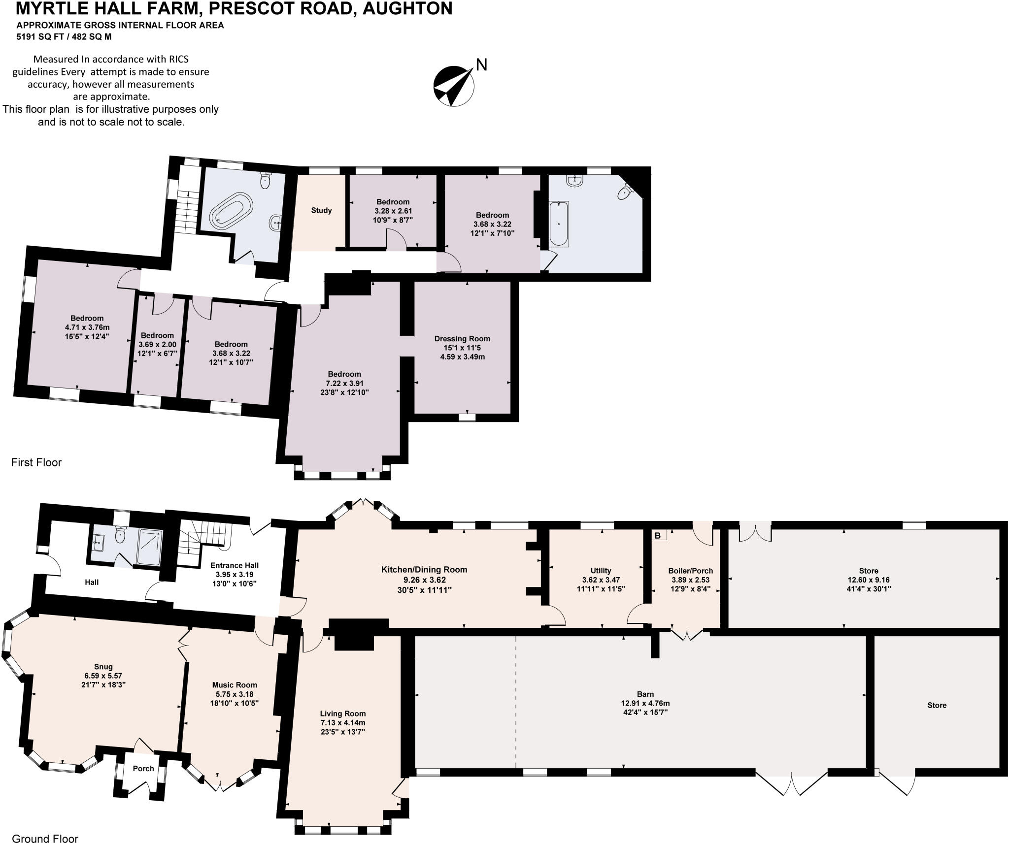 Prescot Road, Aughton, West Lancashire, L39 floorplan