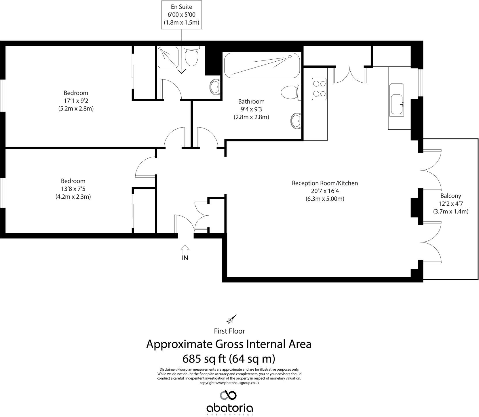 Kingsbridge Court, 1 Dockers Tanner Road, Docklands, London, E14 floorplan