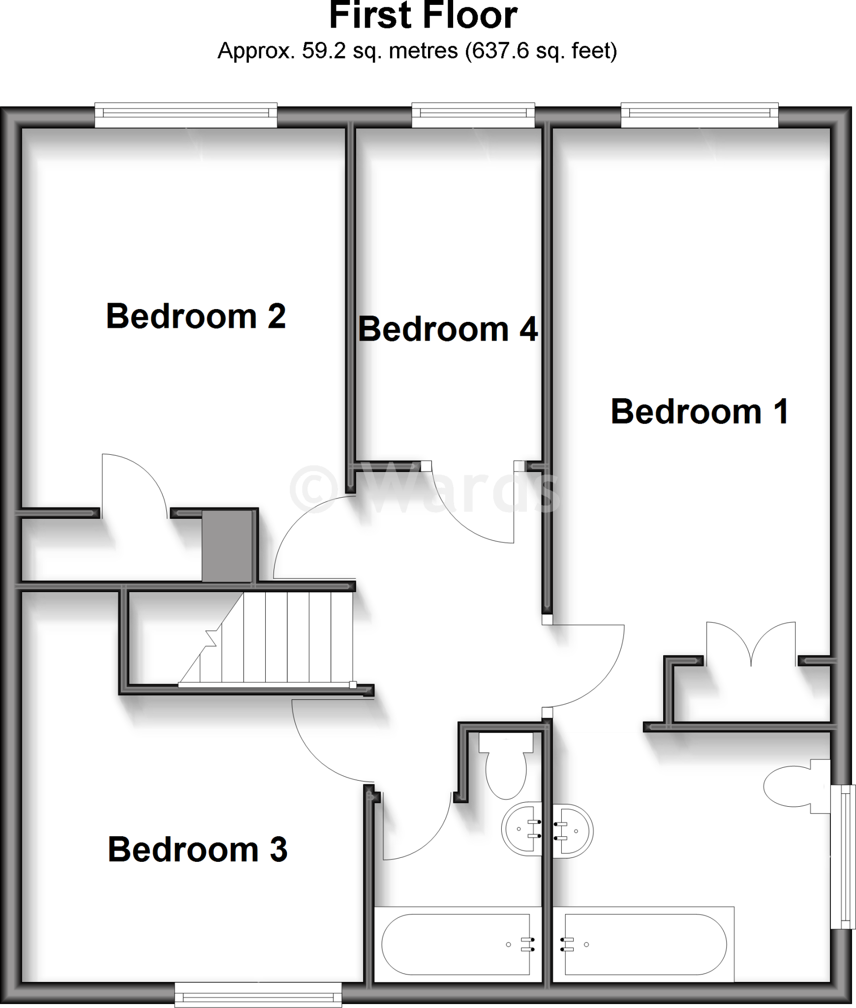 Linton Close, Welling, Kent floorplan
