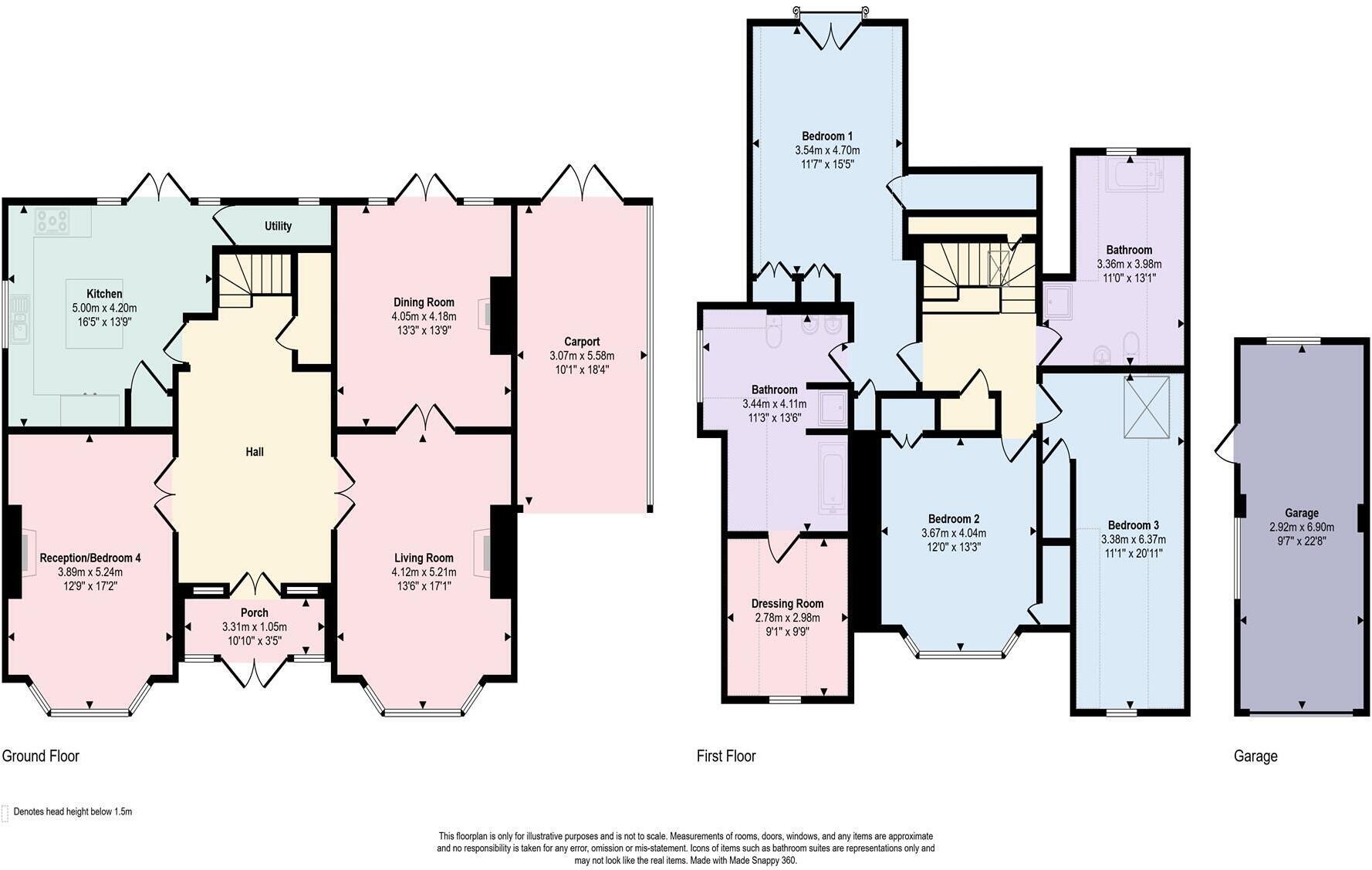Queens Park West Drive, Bournemouth floorplan