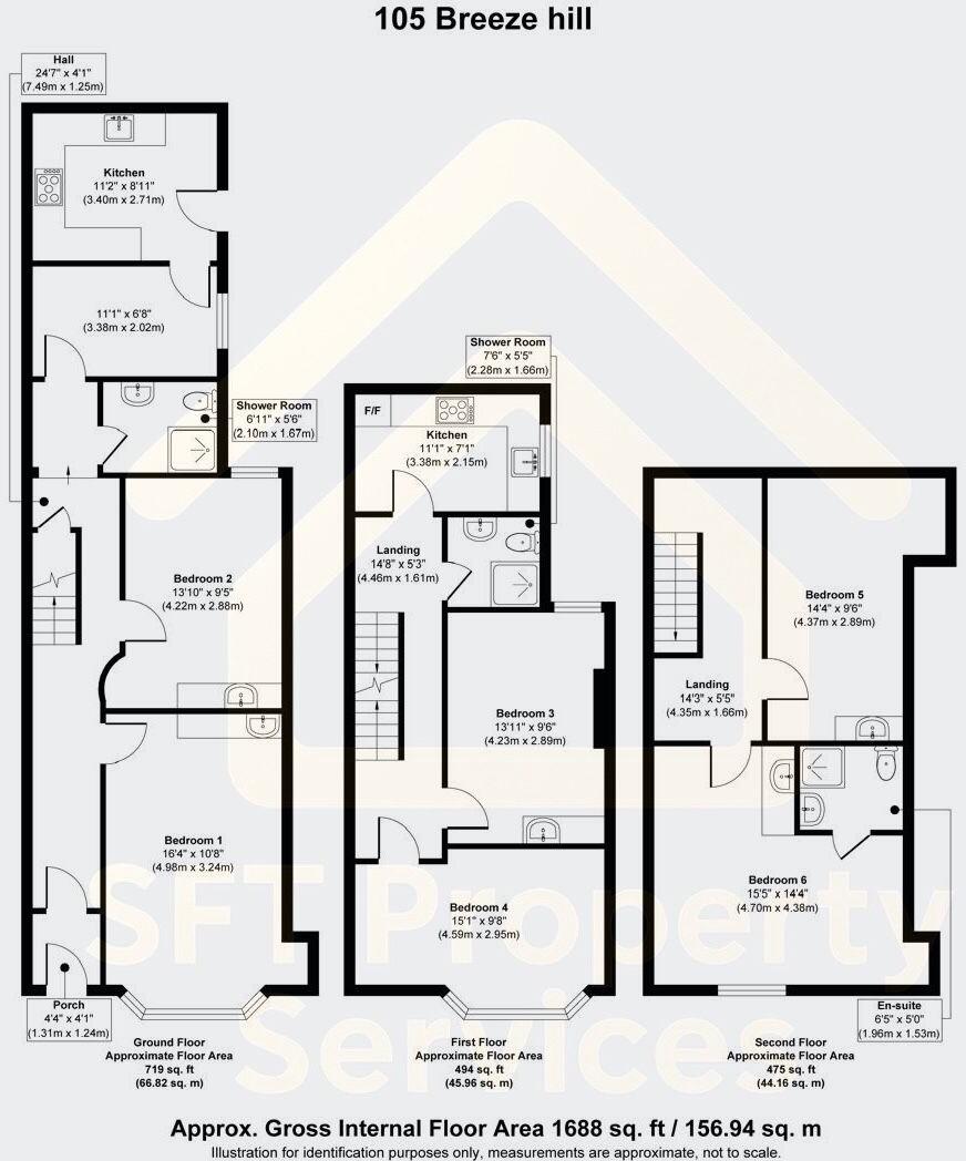 Breeze Hill, Liverpool, Merseyside floorplan