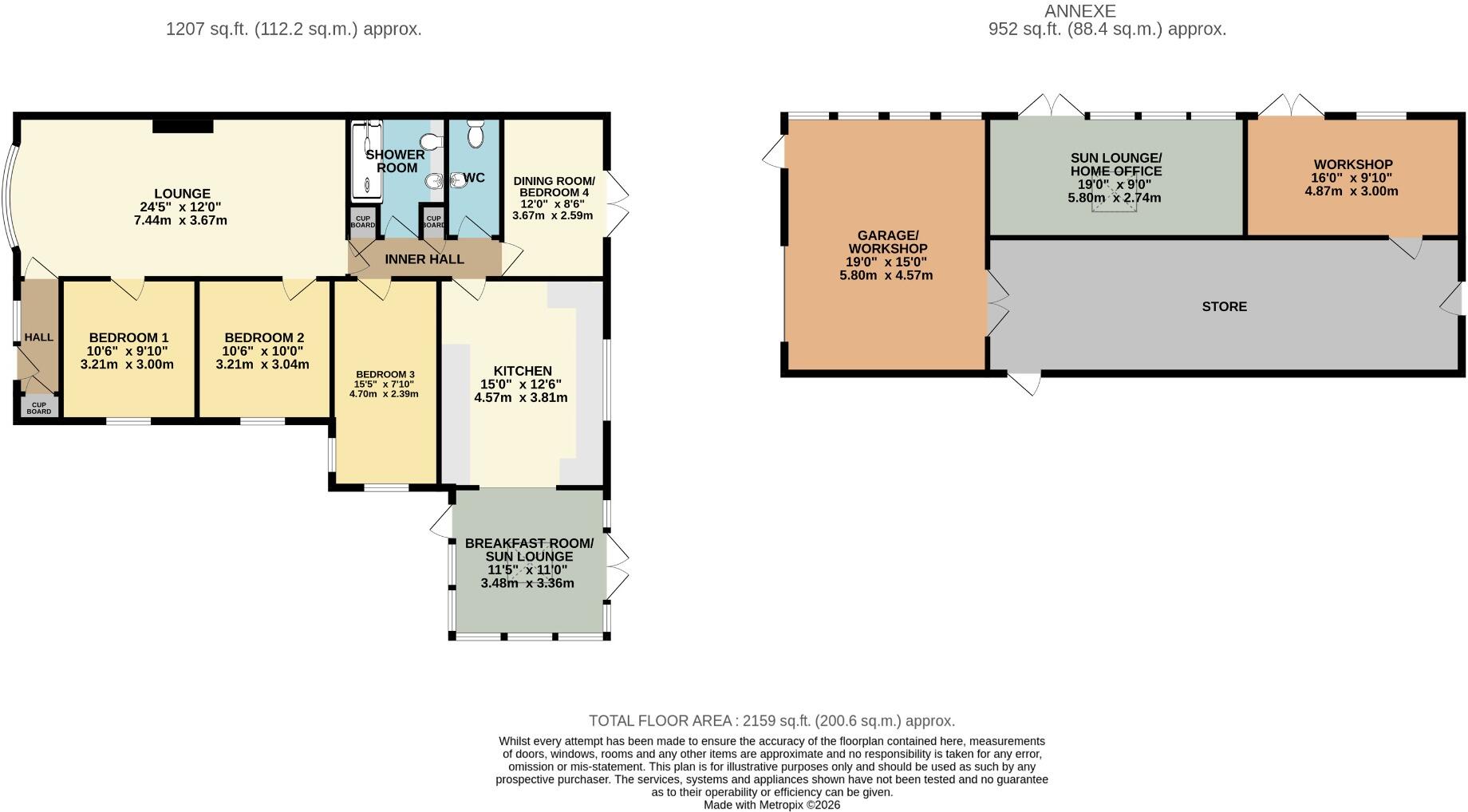 Farm View Avenue, Clanfield floorplan