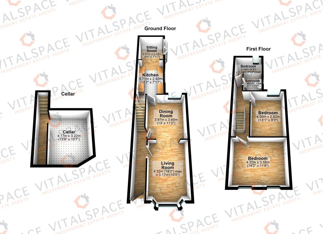 North Grove, Urmston, Manchester, M41 floorplan