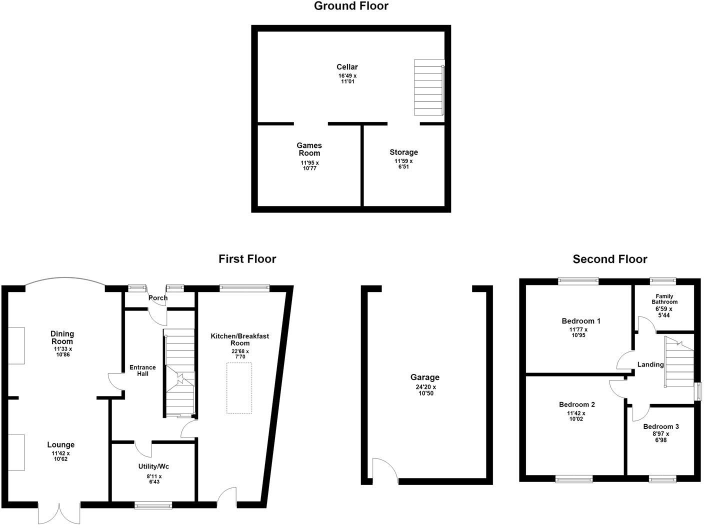 Rushton Road, Desborough, Kettering floorplan
