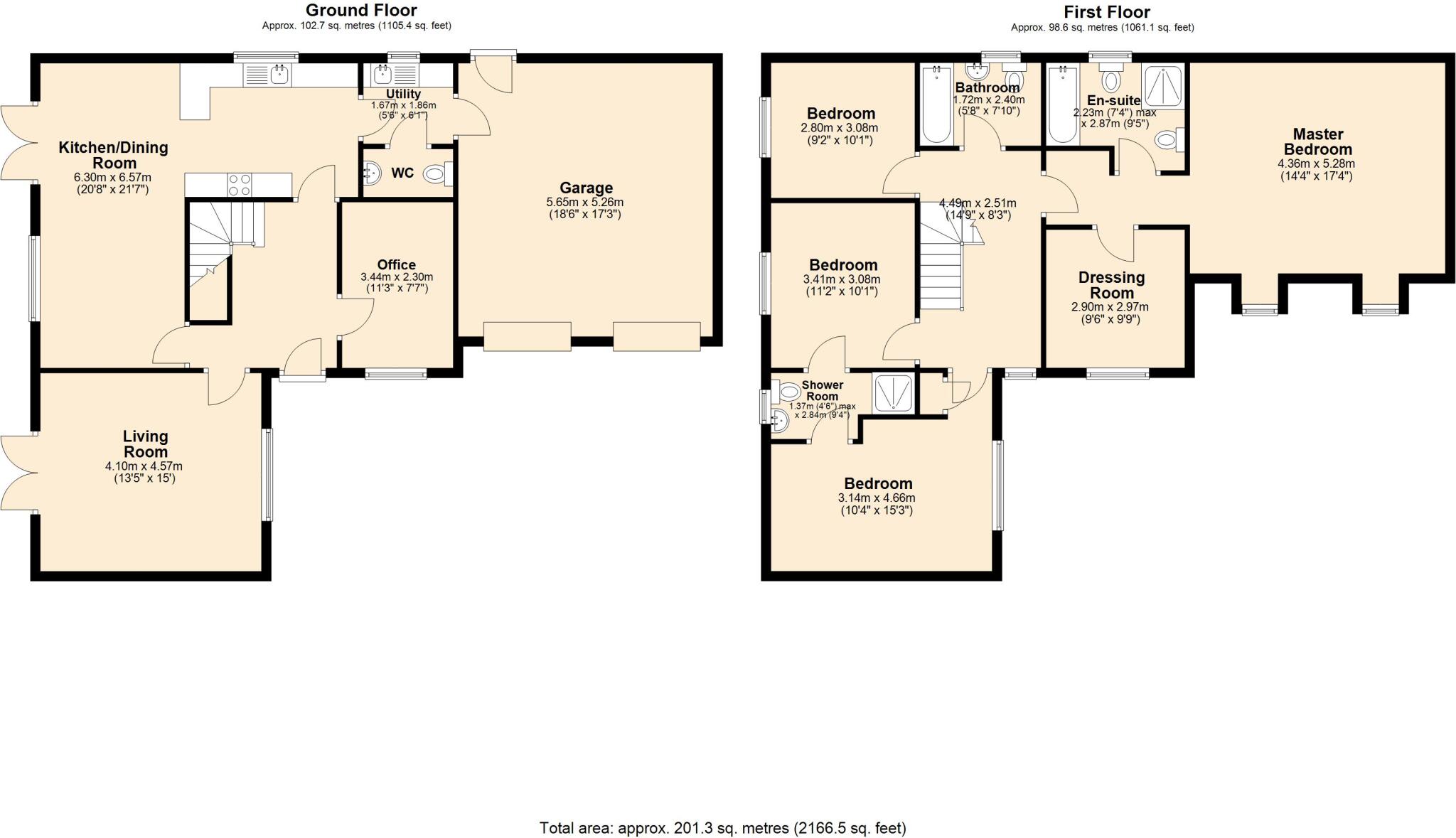 Hawkins Way, South Shore, Blyth, Northumberland, NE24 floorplan