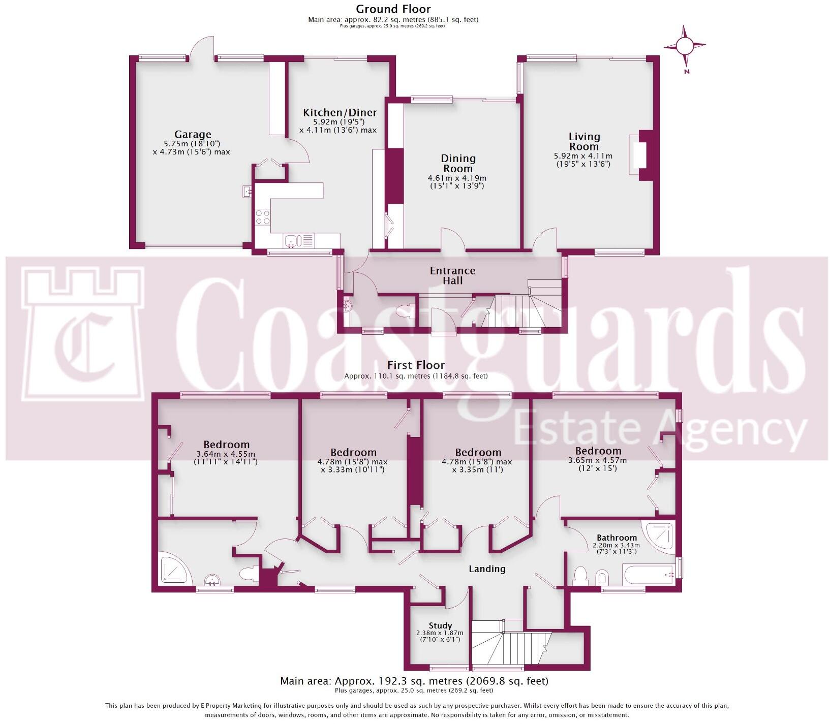 The Drive, Craigweil Private Estate, West Sussex, PO21 floorplan