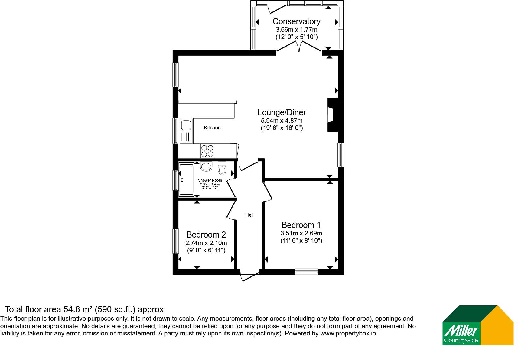 Tregainlands Park, Washaway, Bodmin, Cornwall, PL30 floorplan