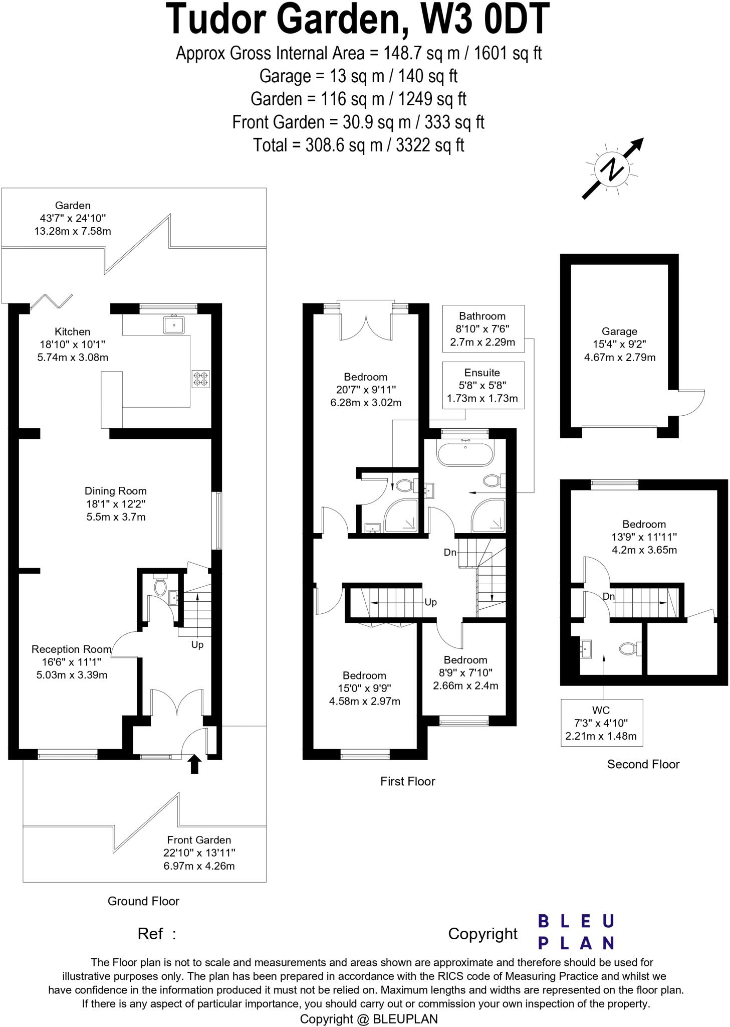 Tudor Gardens, Acton, Ealing floorplan