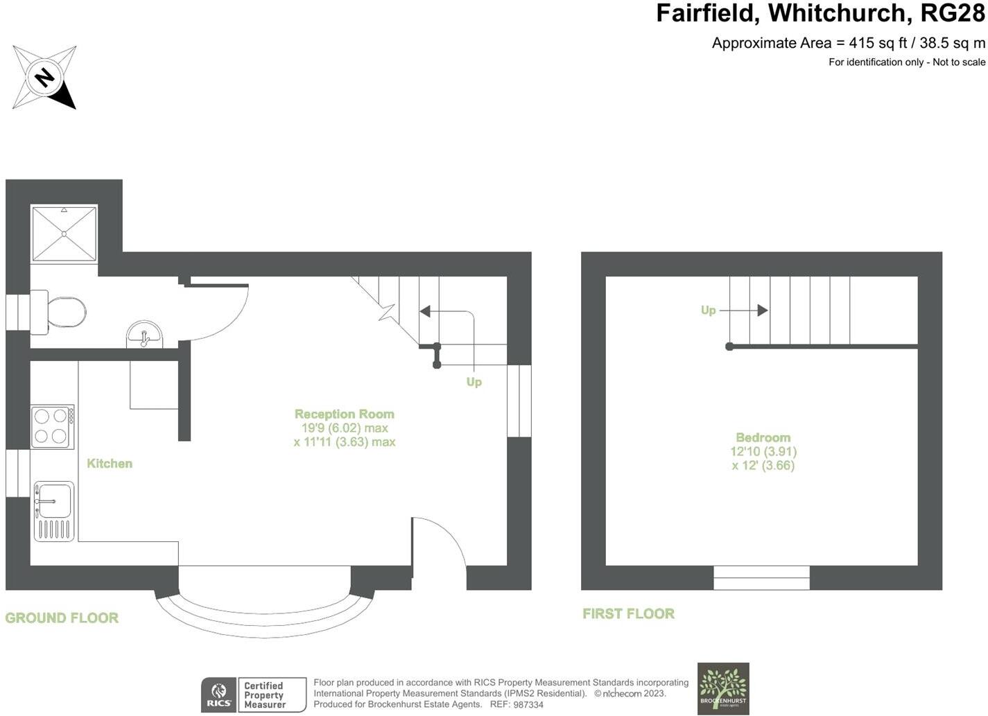 The Old Sweet Shop,5a Fairfield,WHITCHURCH floorplan
