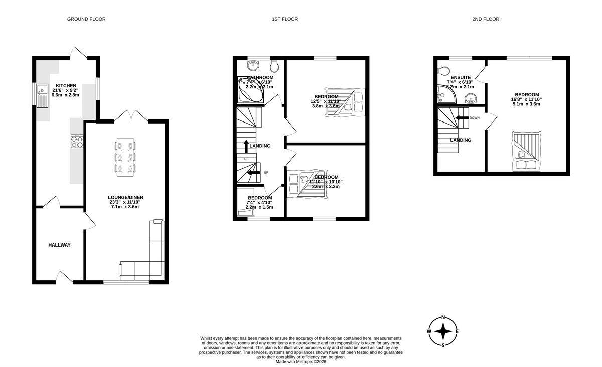 Essex Close, Romford, RM7 floorplan