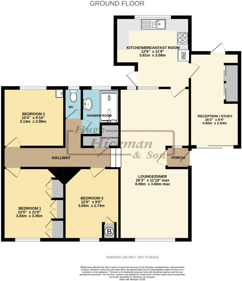 Manor Way, Hayling Island floorplan