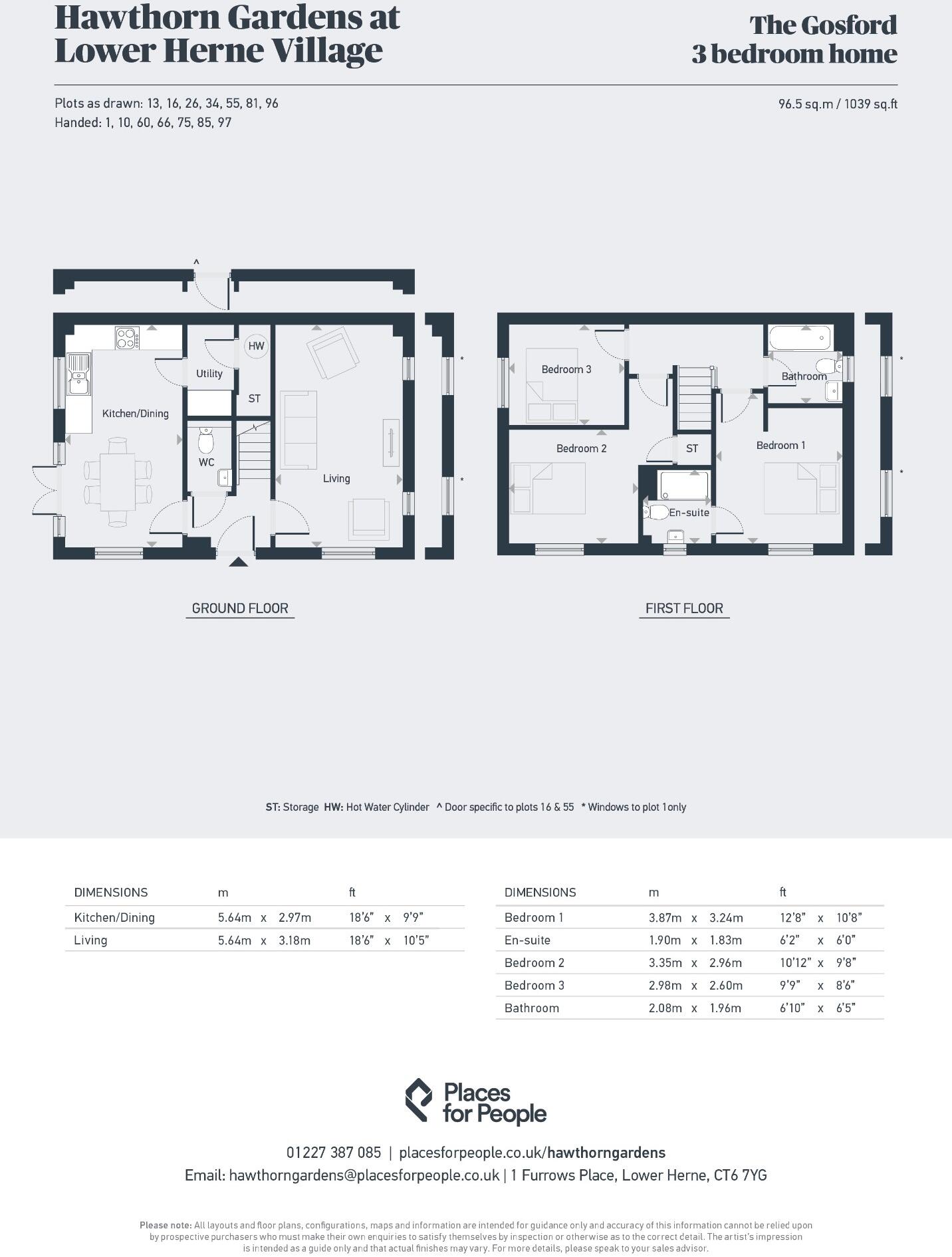 1 Furrows Place
Lower Herne
CT6 7YG floorplan
