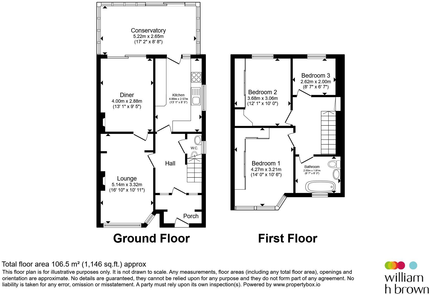 Third Avenue, Chelmsford floorplan