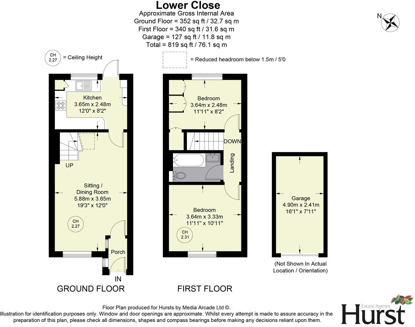 Lower Close, Hartwell, Aylesbury floorplan