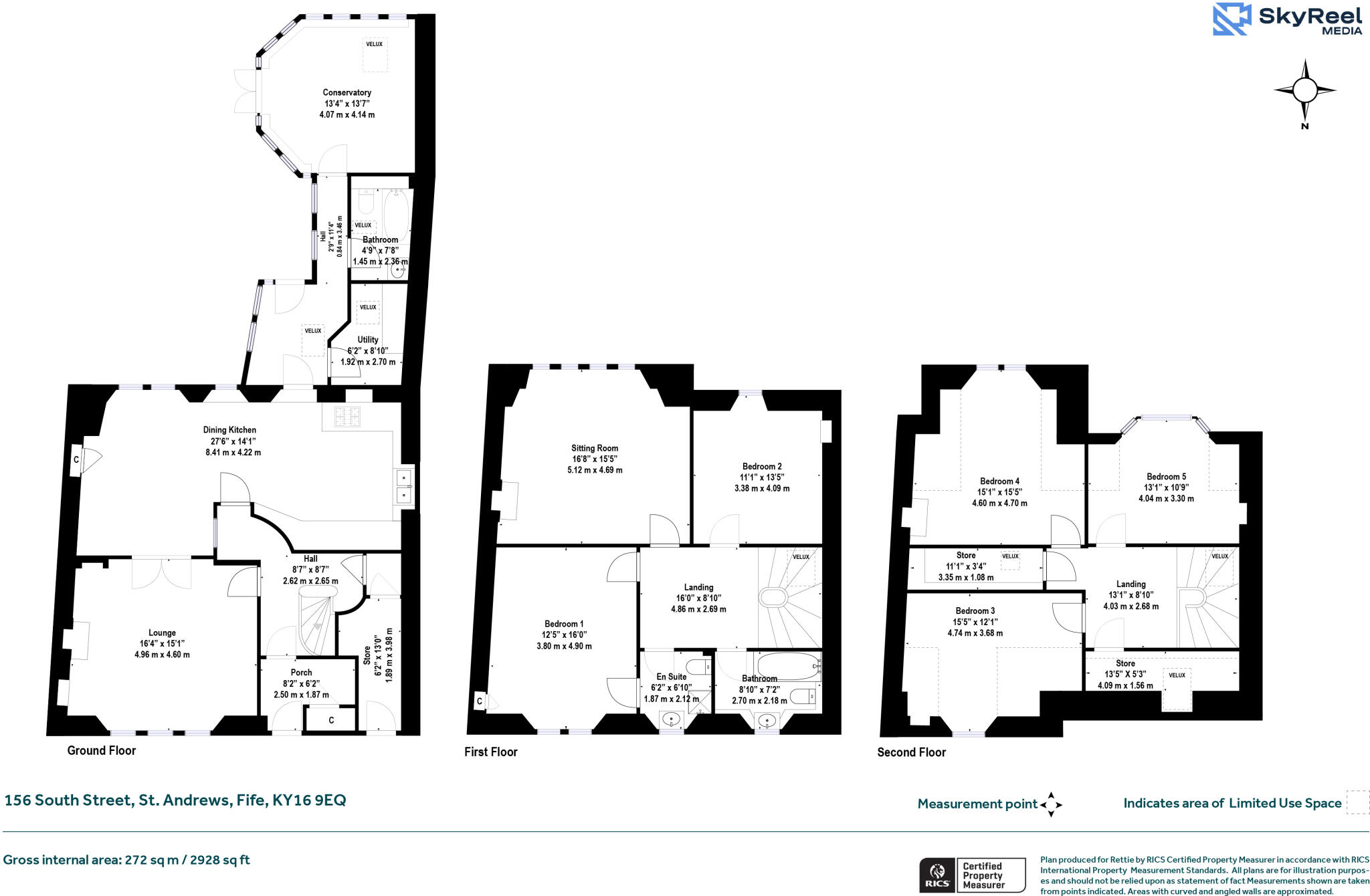 156, South Street, St. Andrews, Fife floorplan