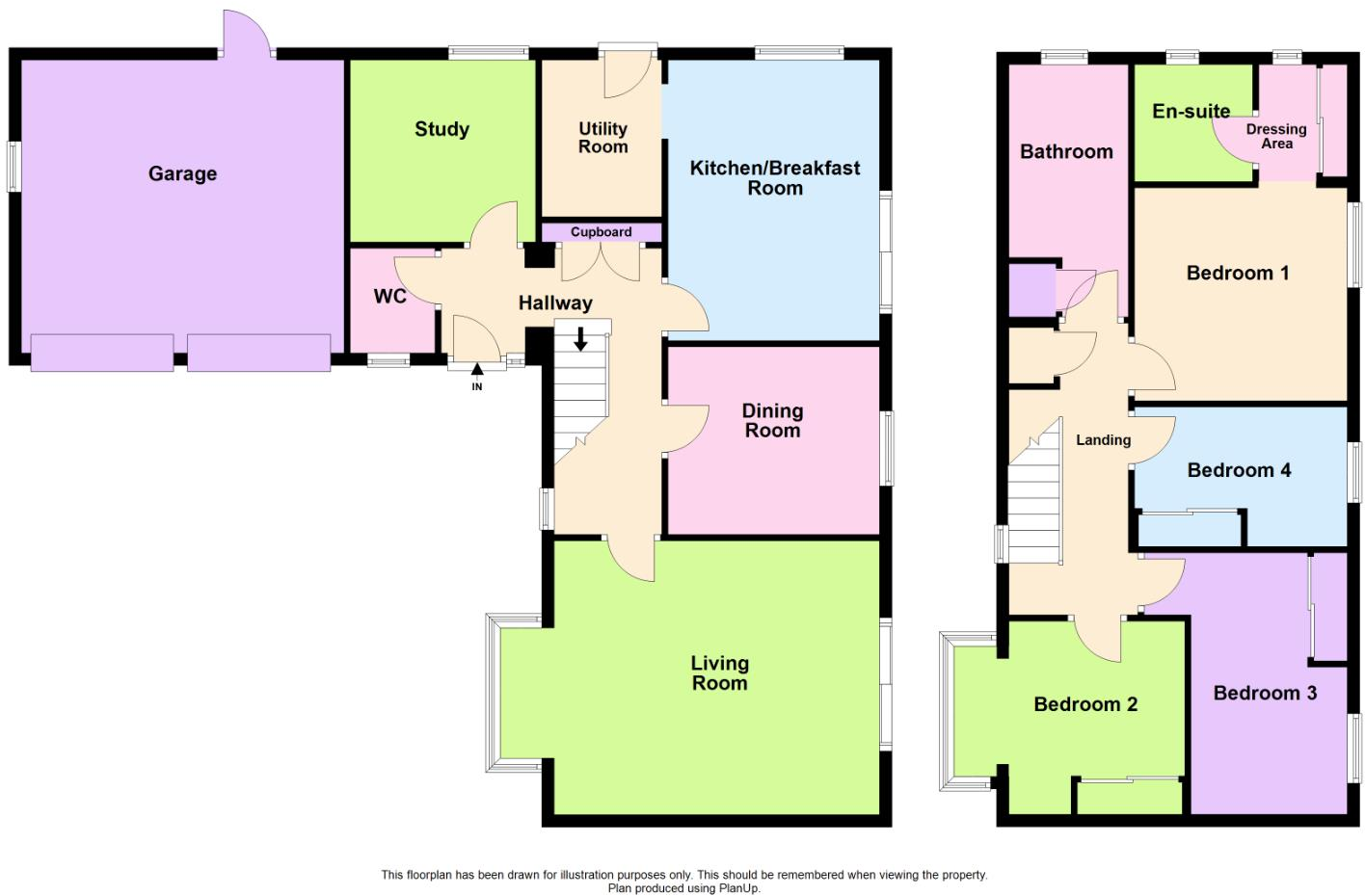 Derby Drive, Peterborough floorplan