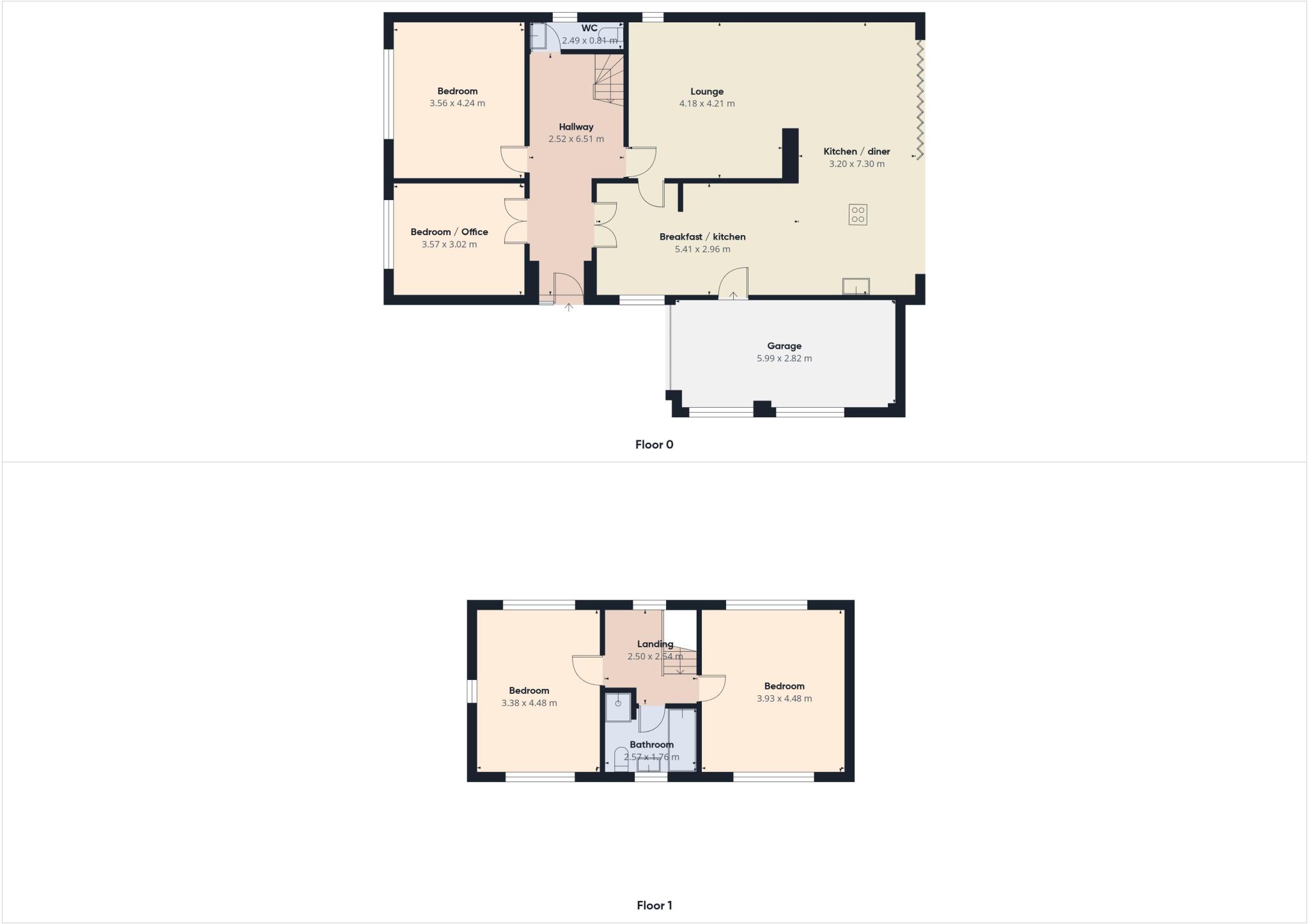 Brellafield Drive, Brellafield Drive, Shaw, Oldham, Greater Manchester, OL2 floorplan