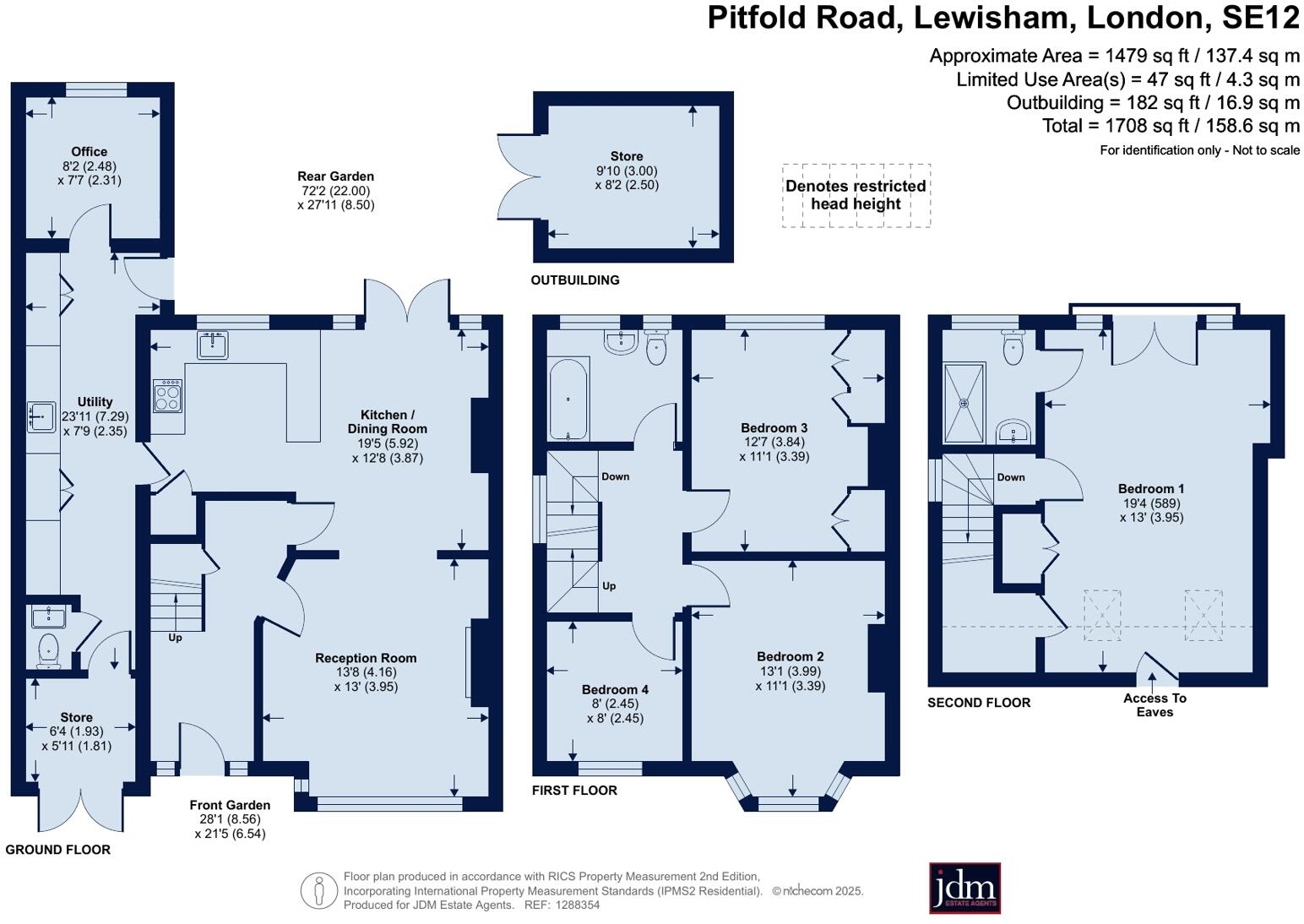Pitfold Road, London, SE12 floorplan