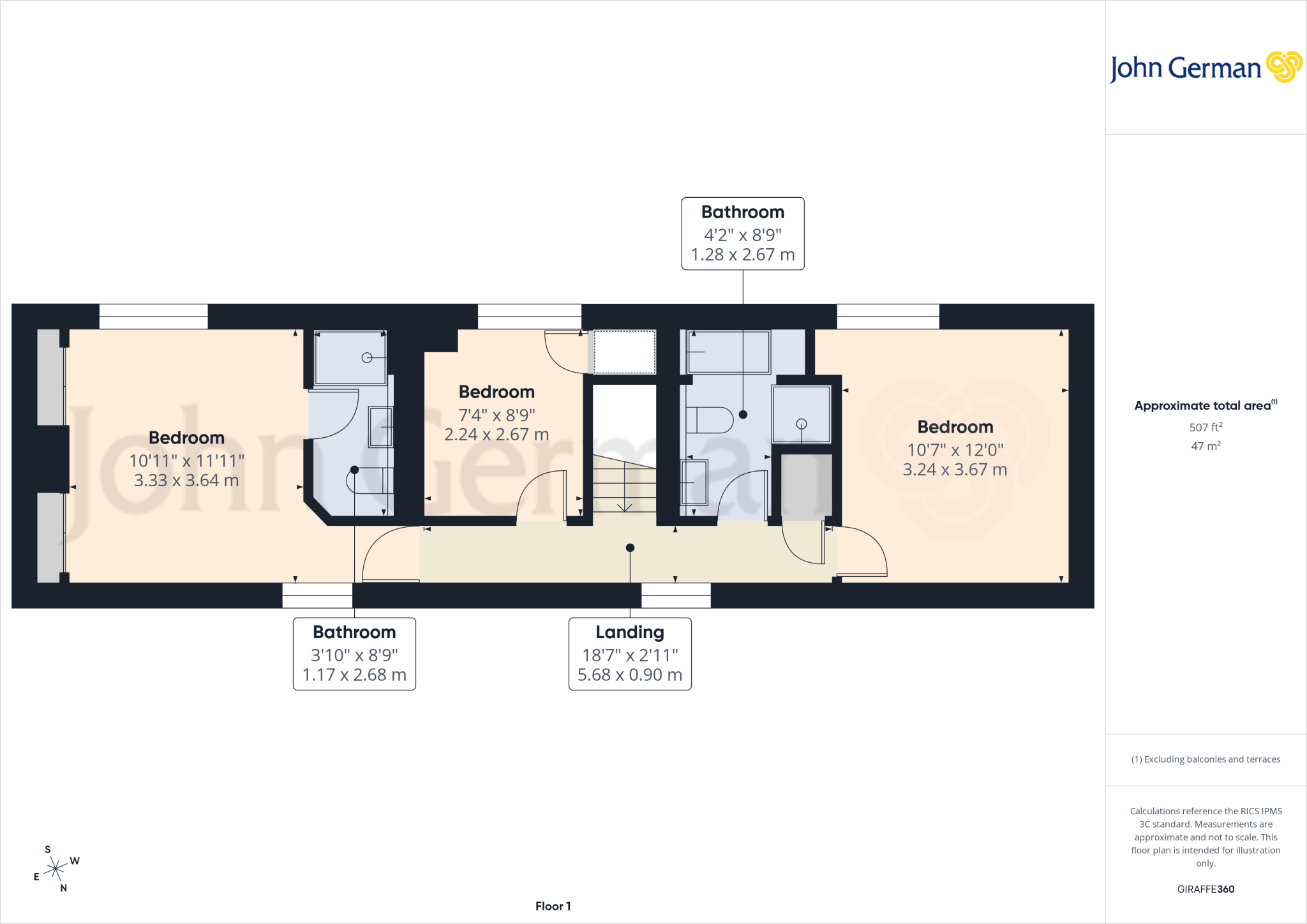 The Woodlands, Tatenhill floorplan