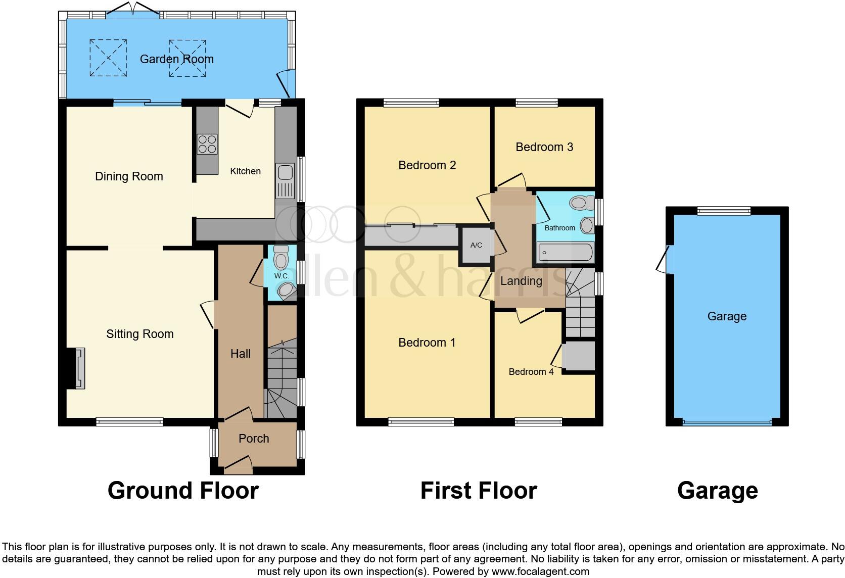 Bernard Close, Yarnton, Kidlington floorplan