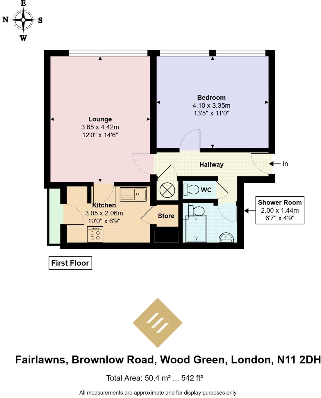 Brownlow Road, London, N11 floorplan