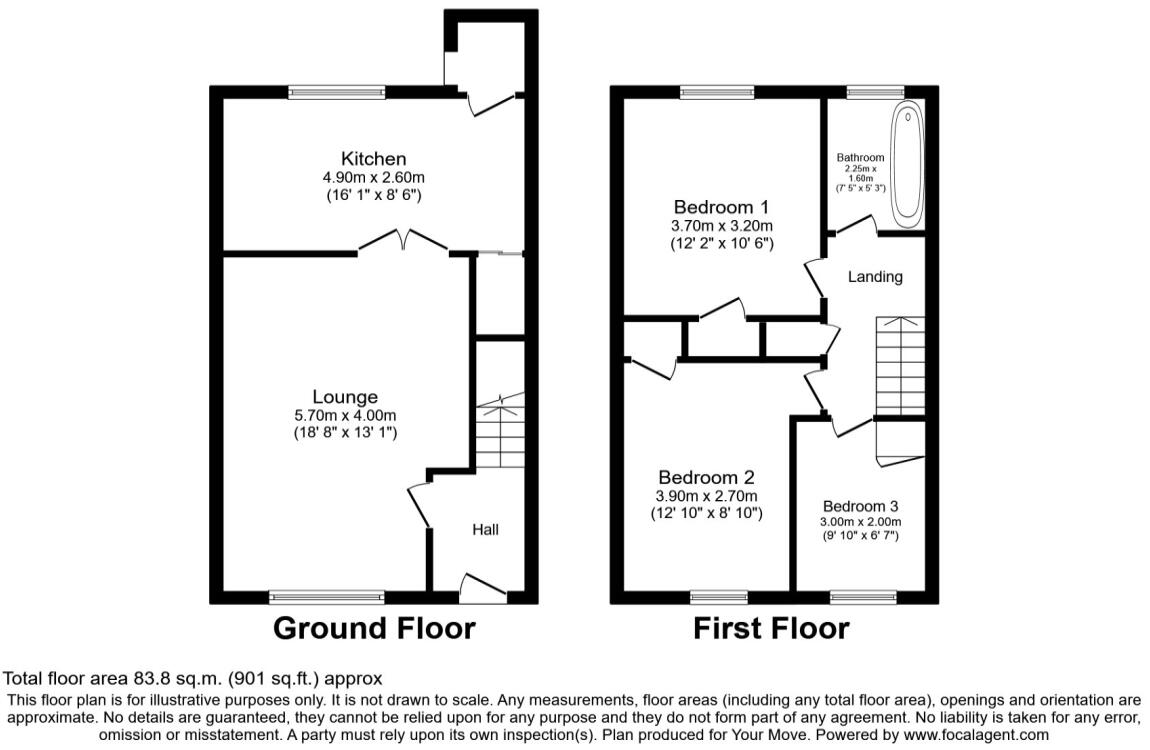 Stratford, East Kilbride, Glasgow, South Lanarkshire, G74 floorplan