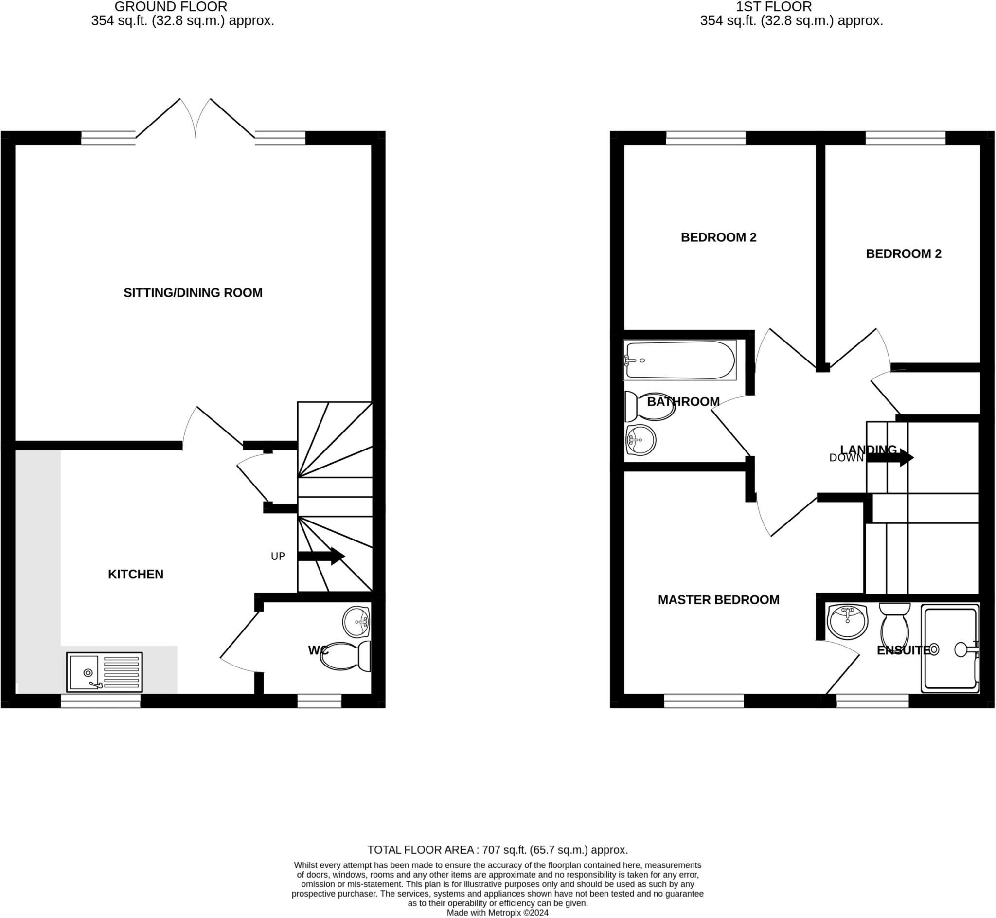 King Lane, Burton-On-Trent, DE13 floorplan