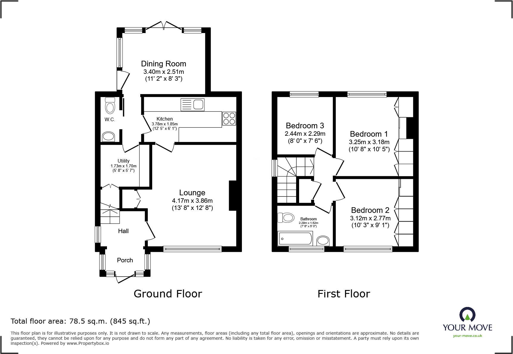 Astrid Road, Walmer, Deal, Kent, CT14 floorplan