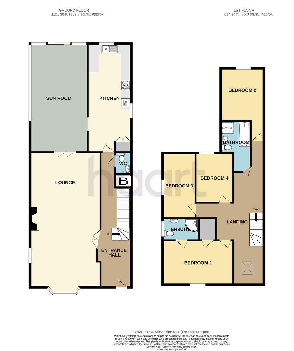 Barton Road, Wisbech floorplan