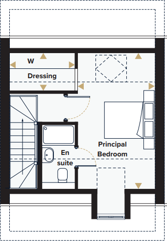 Hopkins Homes at Abbots Vale,
Bury St. Edmunds,
IP33 2BS floorplan