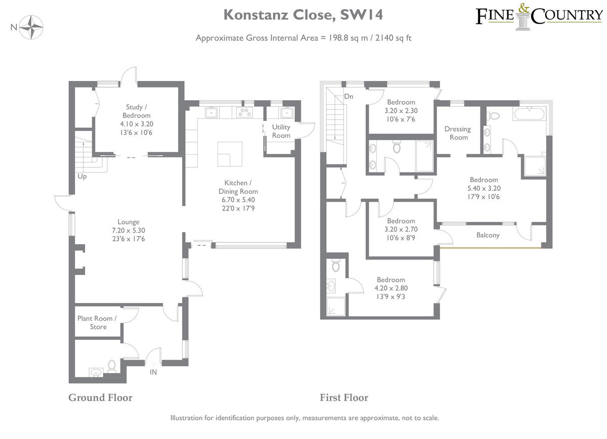 Konstanz Close, East Sheen, SW14 floorplan