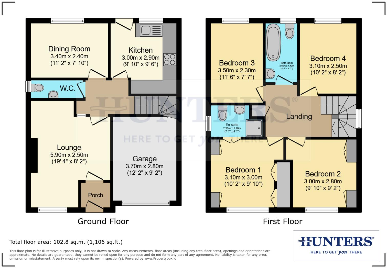 Poppy Close, Brayton, Selby floorplan
