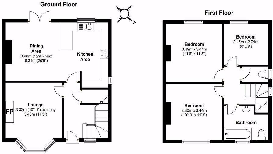 London Road, Carlisle floorplan