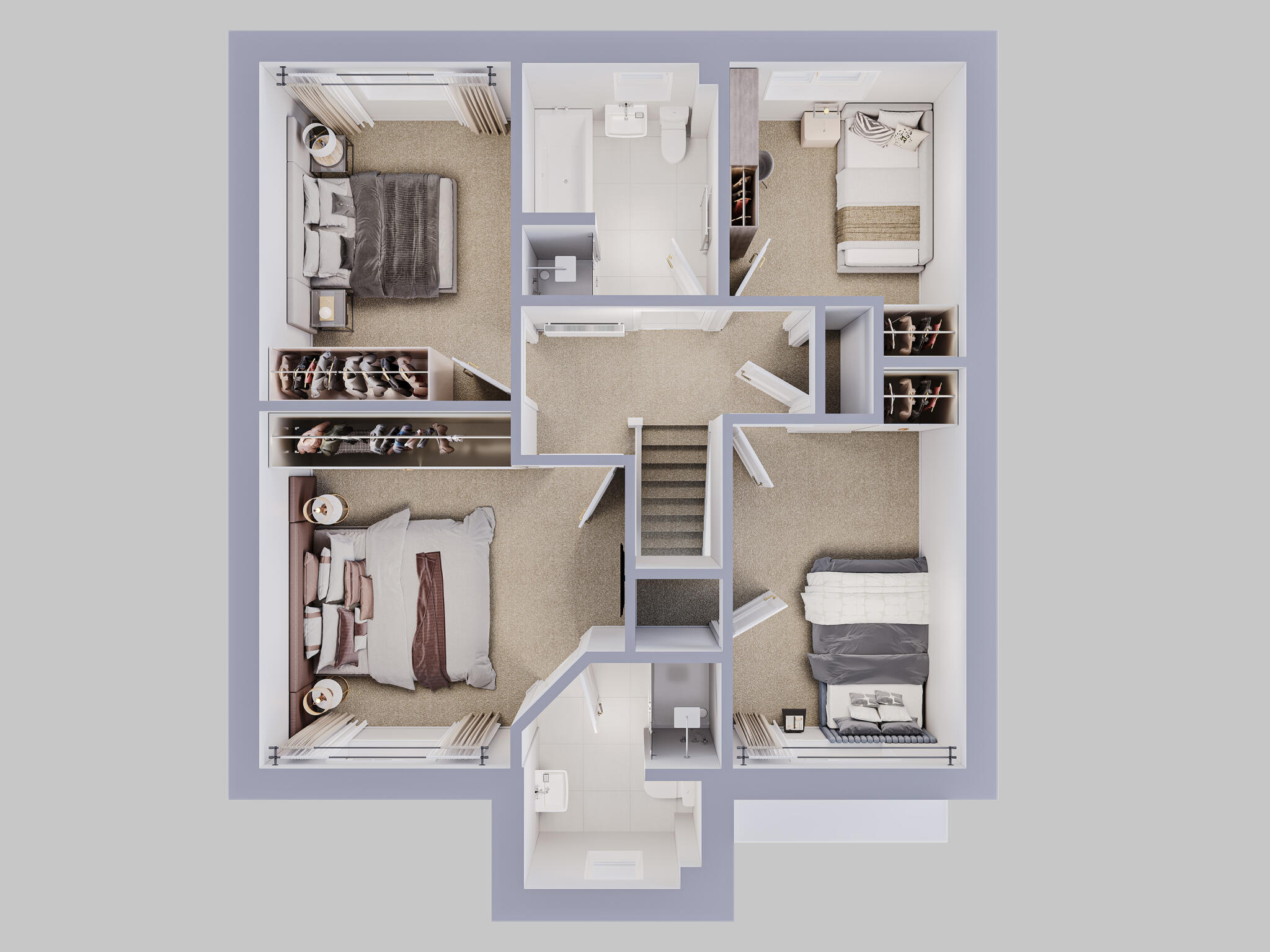 Plot 134, The Wreay, Nancy Meadows floorplan