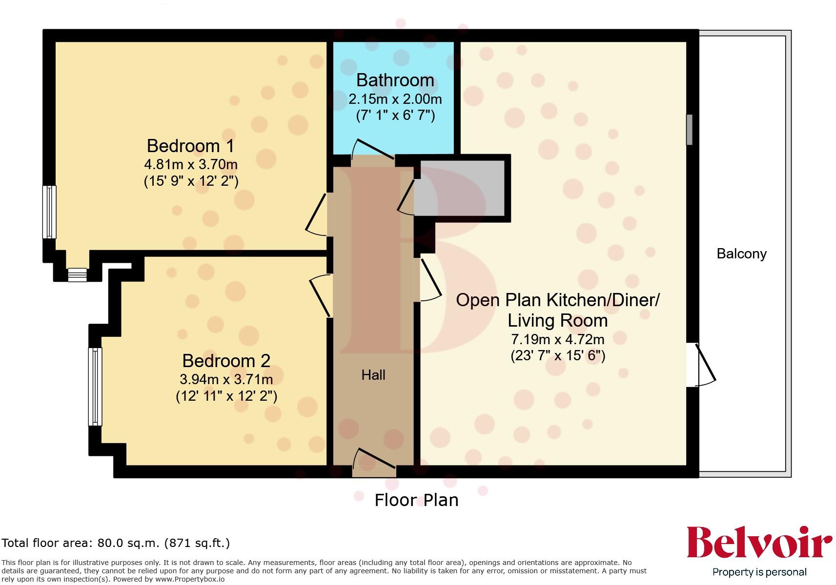 High Street, Castle Vale, Birmingham, B35 floorplan