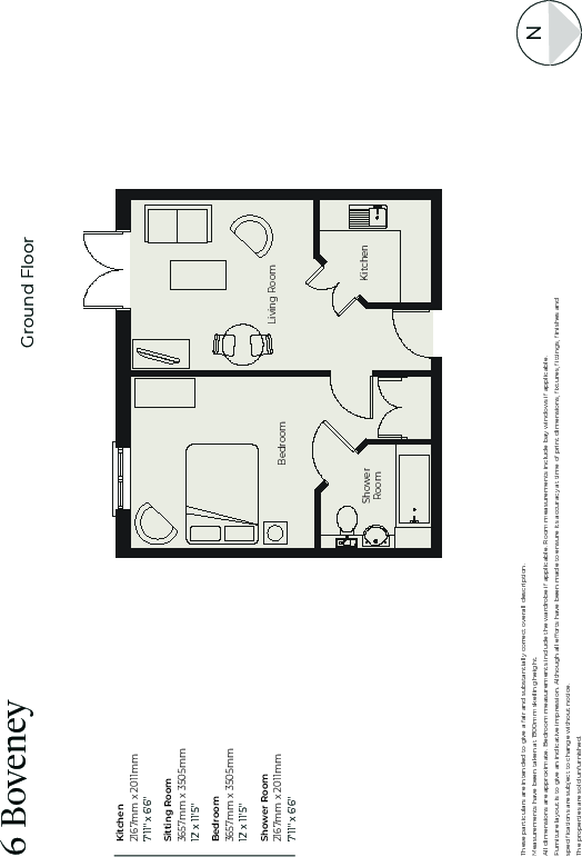 No. 6 Boveney, Richmond Villages Bede, Hospital Lane, Warwickshire, CV12 0PB floorplan